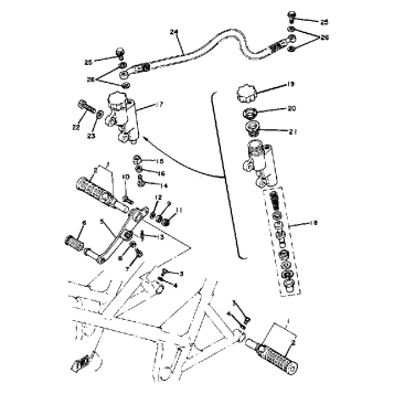 REAR MASTER CYLINDER