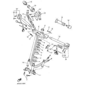 STEERING HANDLE CABLE
