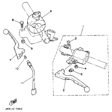 HANDLE SWITCH - LEVER