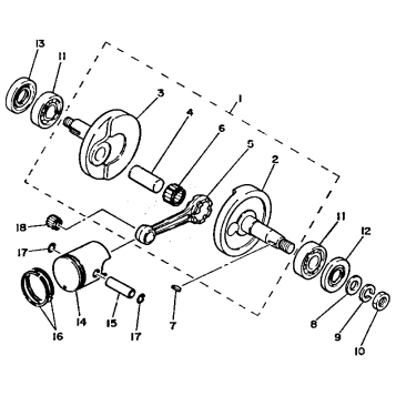 CRANKSHAFT - PISTON