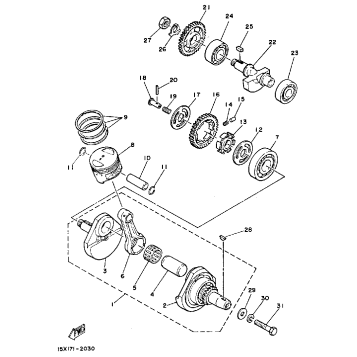 CRANKSHAFT PISTON