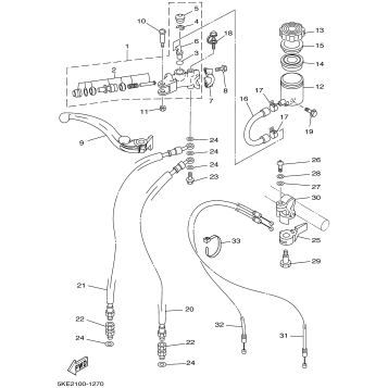 FRONT MASTER CYLINDER