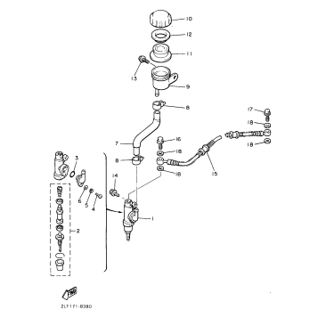 REAR MASTER CYLINDER