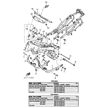 FRAME NONCALIFORNIA MODEL