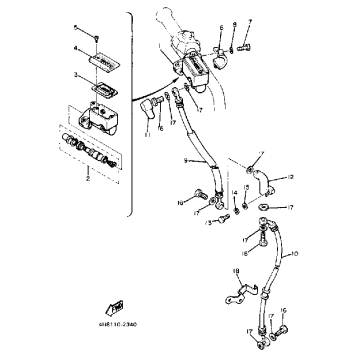 FRONT MASTER CYLINDER