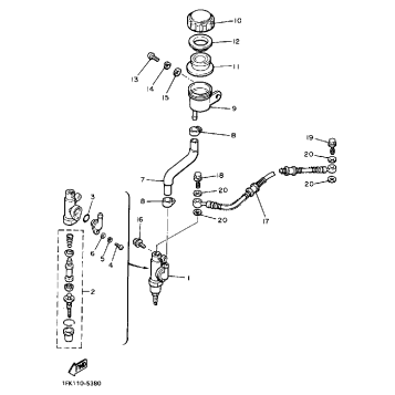REAR MASTER CYLINDER