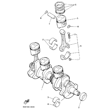 CRANKSHAFT PISTON