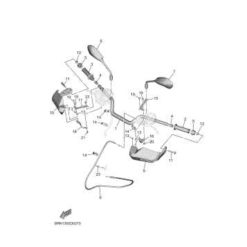 STEERING HANDLE & CABLE