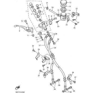 FRONT MASTER CYLINDER