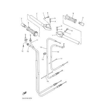 STEERING HANDLE CABLE