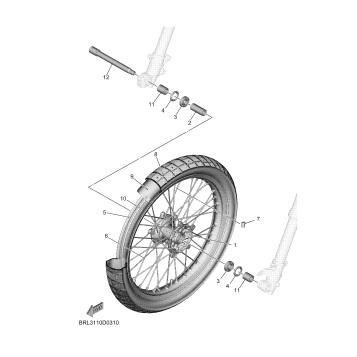 FRONT WHEEL
