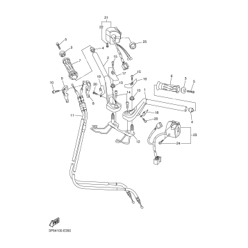 STEERING HANDLE CABLE
