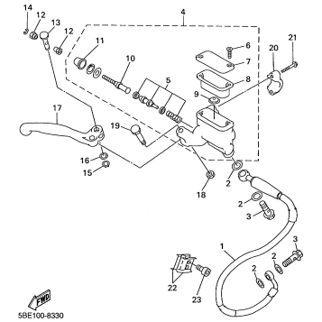 FRONT MASTER CYLINDER