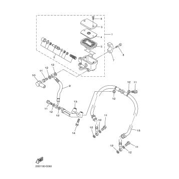 FRONT MASTER CYLINDER