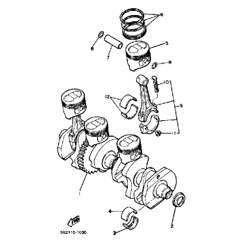 CRANKSHAFT PISTON