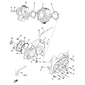 CRANKCASE - CYLINDER