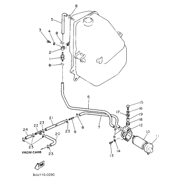 FUEL TANK CALIFORNIA ONLY