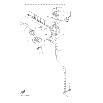 FRONT MASTER CYLINDER