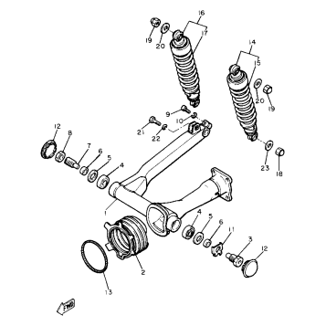 REAR ARM REAR SUSPENSION