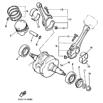 CRANKSHAFT PISTON