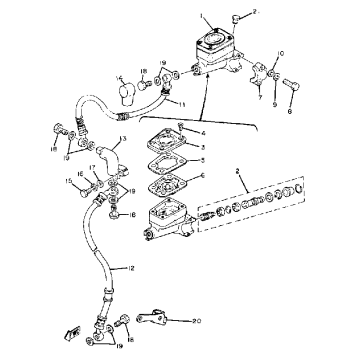 FRONT MASTER CYLINDER