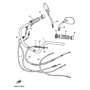 STEERING HANDLE CABLE