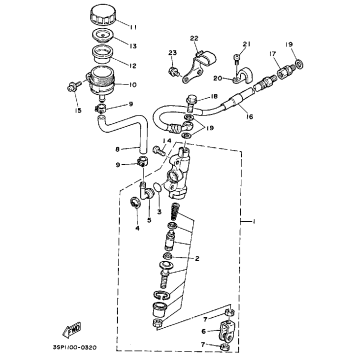 REAR MASTER CYLINDER