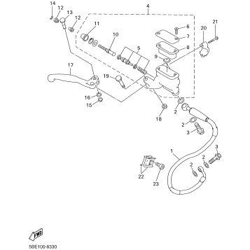 FRONT MASTER CYLINDER