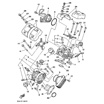 CYLINDER HEAD CALIFORNIA MODEL ONLY