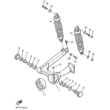REAR ARM SUSPENSION