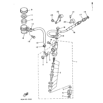 REAR MASTER CYLINDER