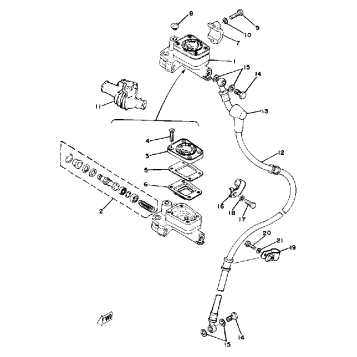 FRONT MASTER CYLINDER