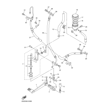 REAR MASTER CYLINDER