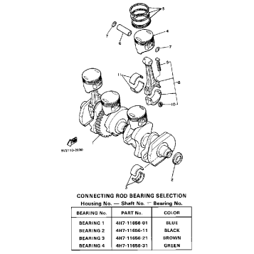 CRANKSHAFT PISTON