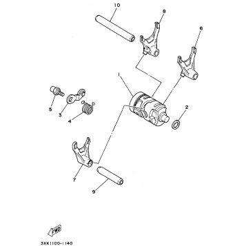 SHIFT CAM - SHIFT FORK