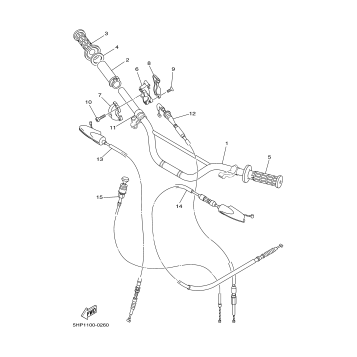 STEERING HANDLE CABLE