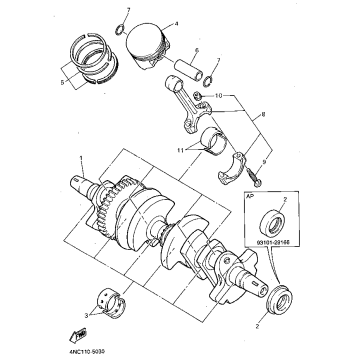 CRANKSHAFT PISTON