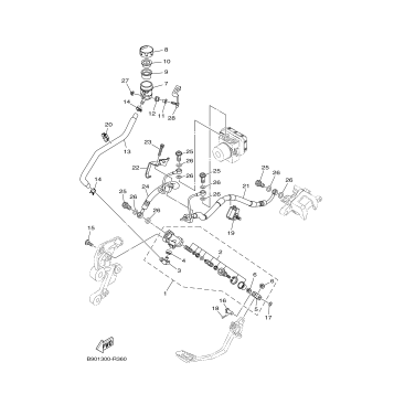 REAR MASTER CYLINDER