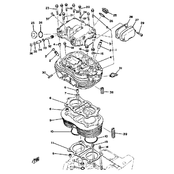 CYLINDER HEAD - CYLINDER