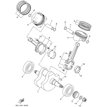 CRANKSHAFT PISTON