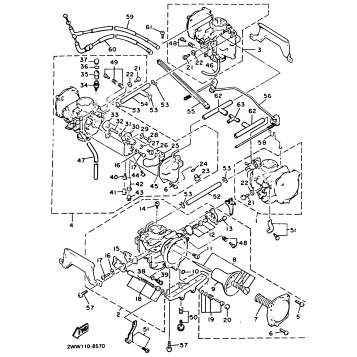 CARBURETOR CALIFORNIA MODEL ONLY