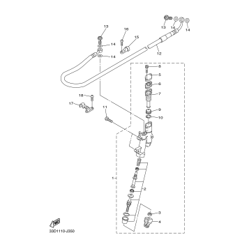 REAR MASTER CYLINDER