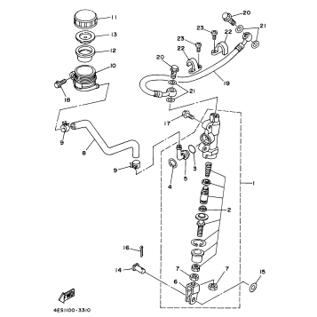 REAR MASTER CYLINDER