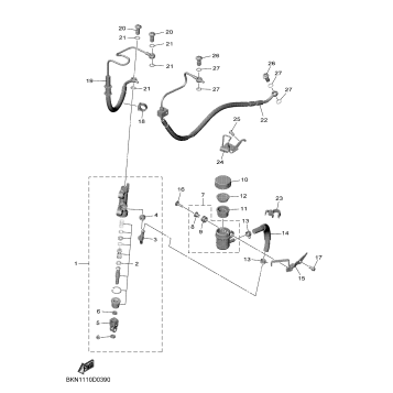 REAR MASTER CYLINDER