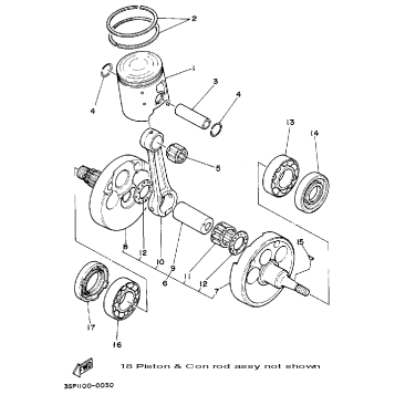 CRANKSHAFT PISTON