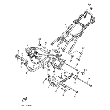 FRAME NON CALIFORNIA MODEL