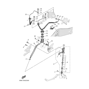 REAR MASTER CYLINDER