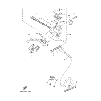 FRONT MASTER CYLINDER