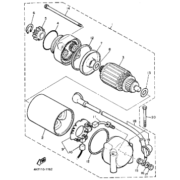 STARTER MOTOR