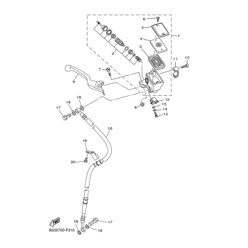 FRONT MASTER CYLINDER